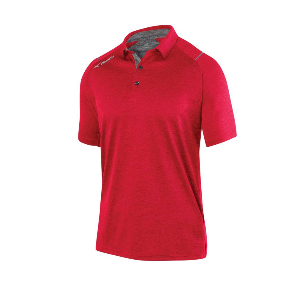 Mizuno Comp - Erkek Polo Tişört - Kırmızı Türkiye (FRKVAT-495)